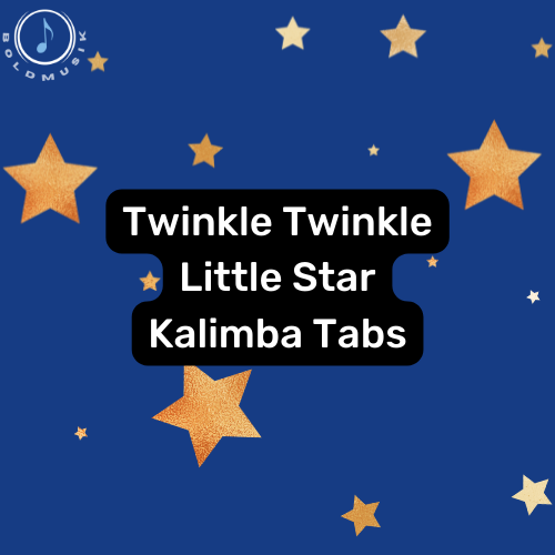 Twinkle Twinkle Little Star Kalimba Tabs Sheet Music